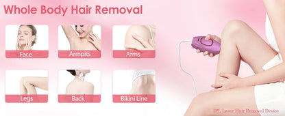 LumaSmooth device suitable for body, face, legs and bikini"